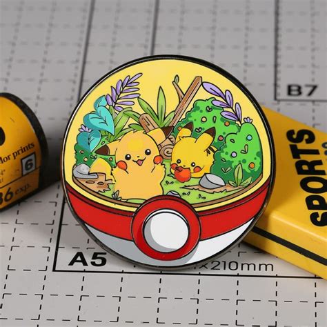 Pokemon ‘pika Pikachu Enamel Pin Distinct Pins