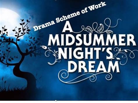 A Midsummer Nights Dream Ks3 Drama Scheme Teaching Resources