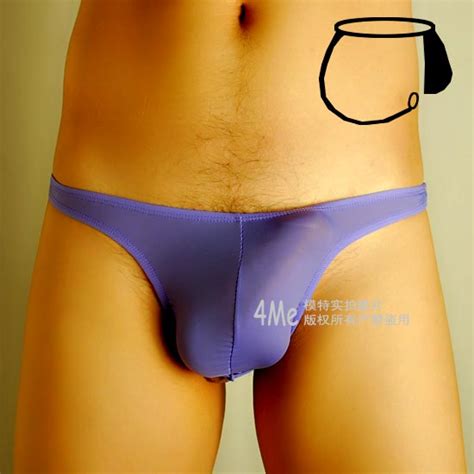 2014 Men Underwear Comfortable Sexy Panties Cock Ring Half
