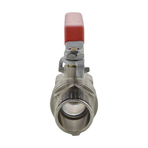 Bsp Male X Female Np Brass Ball Valve Red Handle Valves Online