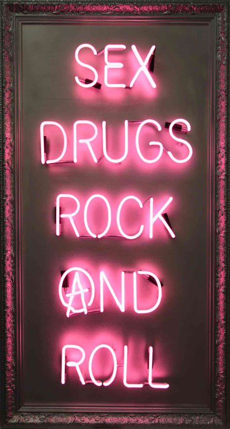 Sex Drugs And Rock And Roll 6 Illuminati Neon Castle Fine Art