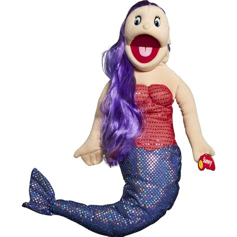 Sunny Toys Gs4599a 28 In Mermaid Purple Hair Red Blue Body Full