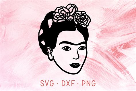 Thank you for visiting us and download our freebies! Frida Kahlo SVG DXF PNG Frida Face Cut File Frida Kahlo ...