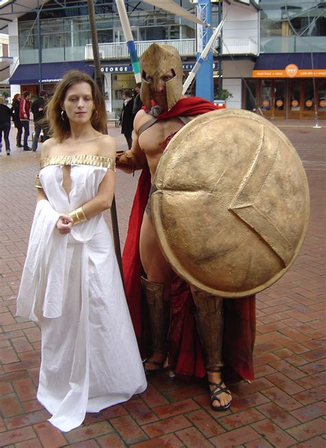 Queen Gorgo With A Spartan Warrior A Photo On Flickriver