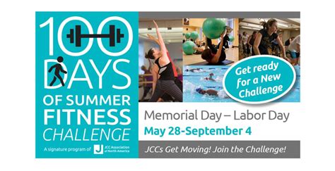 100 Day Of Summer Fitness Challenge Jcc Pittsburgh