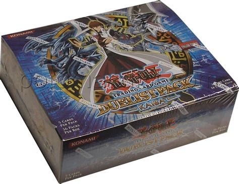 Yu Gi Oh Kaiba Duelist Pack Booster 1st Edition Box Potomac