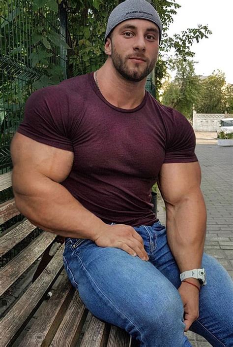 Sculpted Male Bodybuilders Flexing Their Muscles