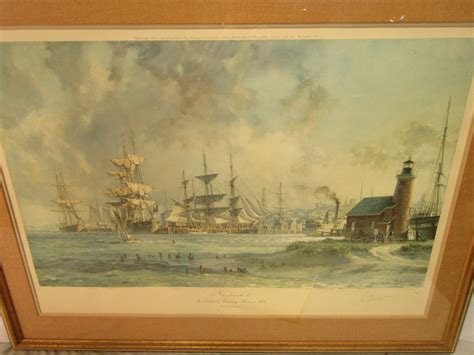 Stobart Nantucket Print Whaling