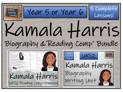 When kamala harris was elected as san francisco's district attorney in december, local press accounts made special mention that she was the first black woman to win that high office. UKS2 Kamala Harris Reading Comprehension & Biography ...