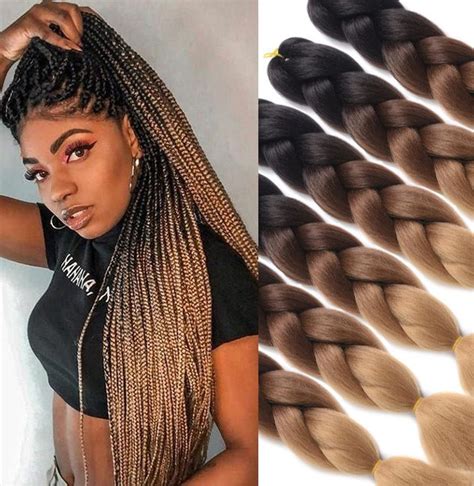 Honey Brown Knotless Box Braids 2ombre Honey Brown Box Braids With Color