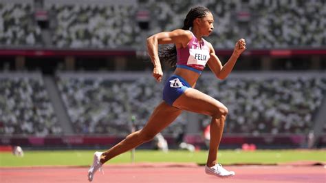 Watch Allyson Felix Chase Olympic History Nbc Los Angeles