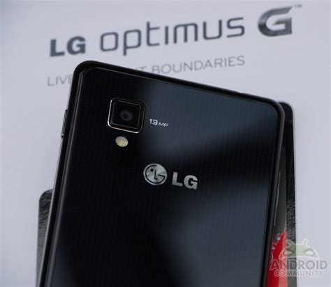 Lg Optimus G2 Set To Feature Backside Touch Controls Android Community