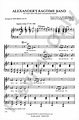 Alexander's Ragtime Band: 2-Part Choral Octavo: Irving Berlin - Digital ...