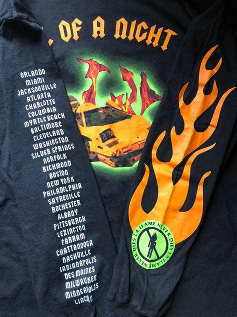 Travis Scott Never Tour Sober Shirt Rare Hell Of A Night Grailed