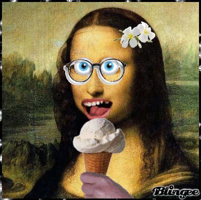 Mona Lisa Ice Cream Mona Lisa Secrets Guine Hic Et Nunc Cool
