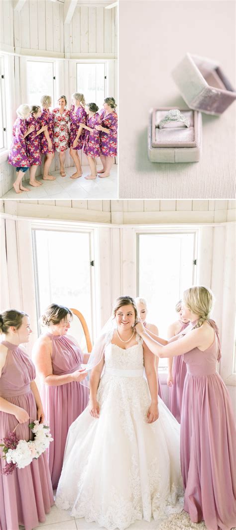 Wedding Getting Ready Robes Getting Ready Picture Ideas Mauve And
