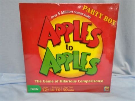 Mattel Apples To Apples Party Box Party Game For Sale Online Ebay