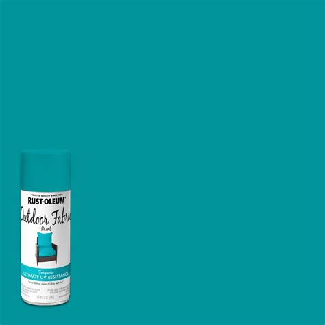 Rust Oleum 12 Oz Turquoise Outdoor Fabric Spray Paint 6 Pack 352124