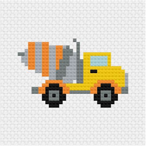 Maybe you would like to learn more about one of these? Concrete mixer truck cross stitch pdf pattern - Ringcat ...