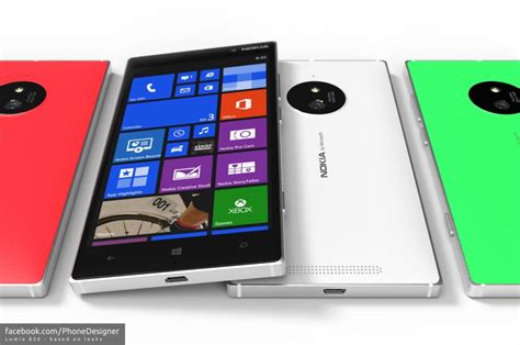 Nokia Lumia 830 Portrayed In Fresh Design Courtesy Of Jonas Daehnert