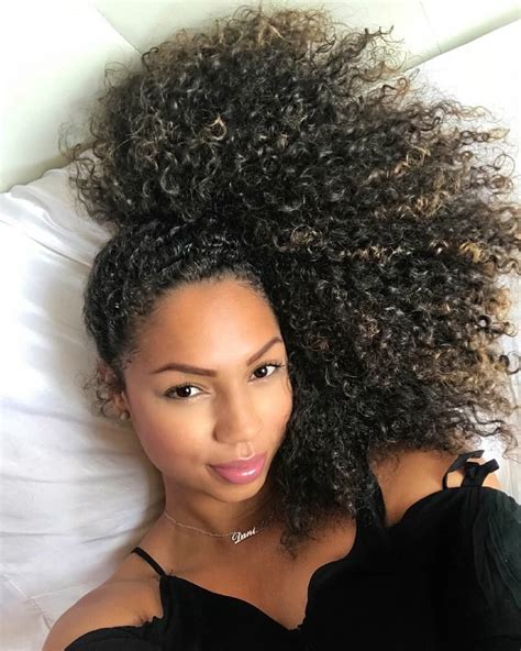My Favorite Hairstyle When Im Laying Down‍♀️ Natural Curls Hairstyles Natural Hair Styles