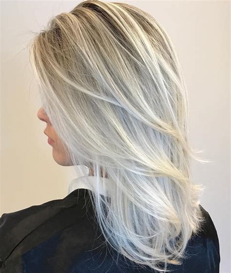 Medium length grey hair styles. Hairstyles For Long Gray Thin Hair - Wavy Haircut