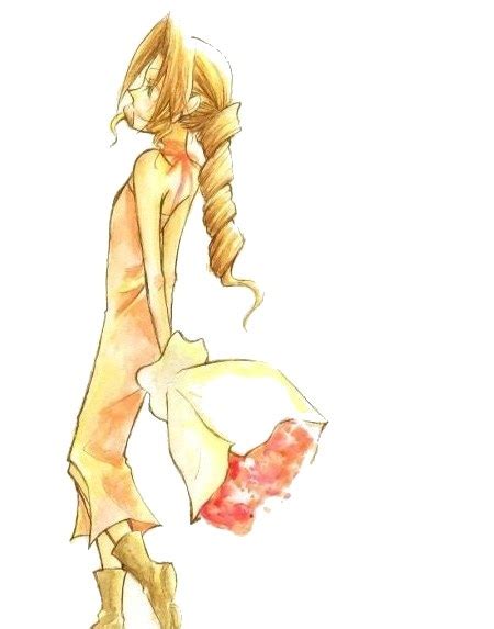 Aerith Gainsborough Final Fantasy And 1 More Drawn By H Ikari Danbooru