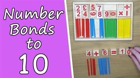 Number Bonds To 10 Activities Youtube