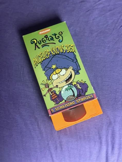 S NICKELODEON RUGRATS VHS Lot Rugrats The Movie Angelica Knows Best PicClick