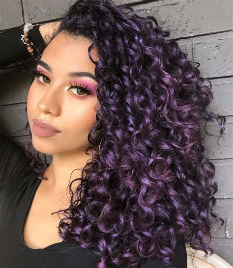 Pin By Hidalsis Figueroa On Hairstyle Dyed Curly Hair Hair Dye