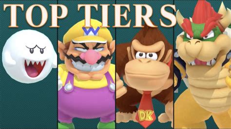 Super Mario Party S Tier List Ultimate Showdown Youtube