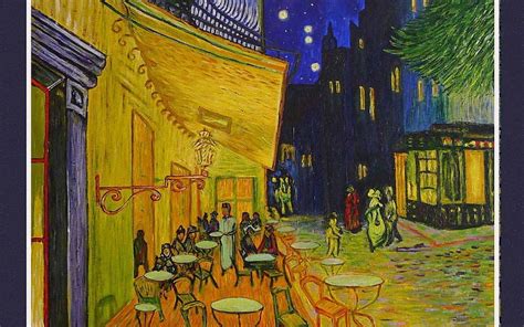 Vincent Van Gogh Cafe Terrace At Night Wallpaper