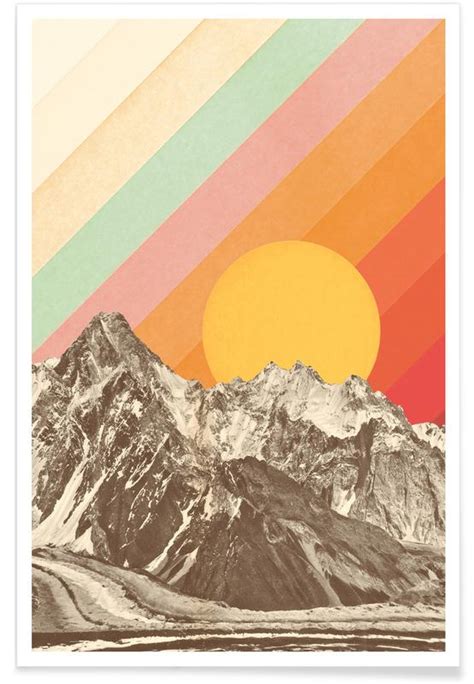 Mountainscape Poster Juniqe