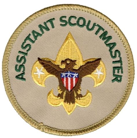 Assistant Scoutmaster Patch Boy Scouts Of America Capitol Area Council