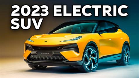 Top 5 Best Electric Cars Coming In 2023 Youtube