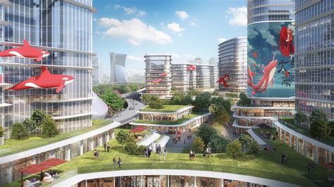 In Depth Urban Design Of Qilong Innovation Park In Chengdu Hi Tech