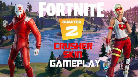 New Crusher Skin Gameplay Fortnite Battle Royale Youtube