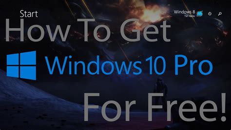 How To Get Windows 10 Pro For Free Youtube