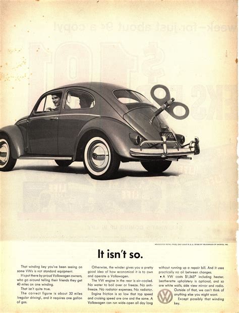 Classic Volkswagen Beetle Ads Copywriting Course Blog Copywriting