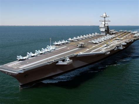 Meet The Us Navys New 13 Billion Aircraft Carrier Aircraft Carrier