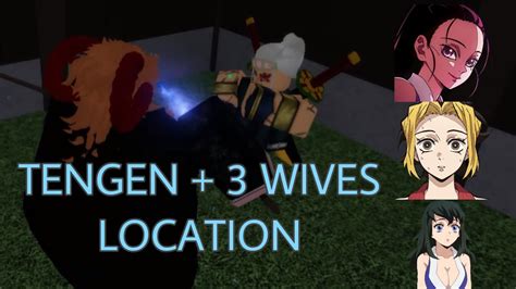 Tengen Uzui + 3 Wives Locations (Makio, Suma, Hinatsuru) | Demon Fall