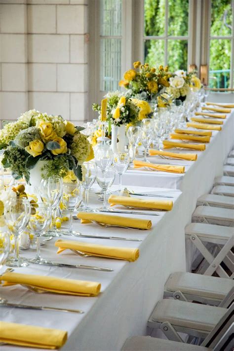 Yellow | Yellow wedding flowers, Yellow centerpieces, Yellow wedding theme