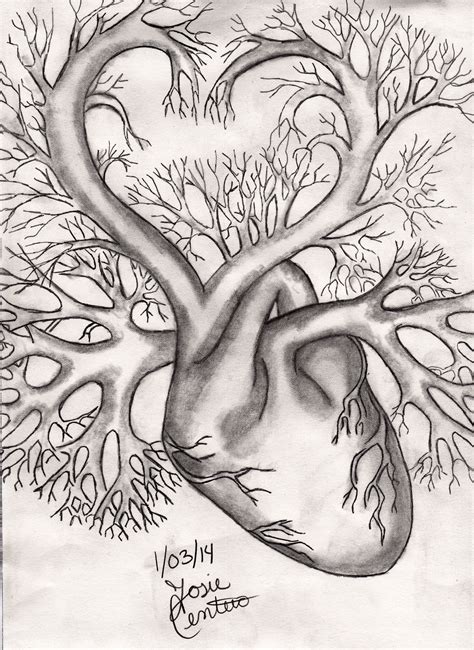 Matters Of The Heart Is Always Complicated Drawing Done By Me Josie