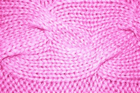 Pink Cable Knit Pattern Texture Picture Free Photograph Photos