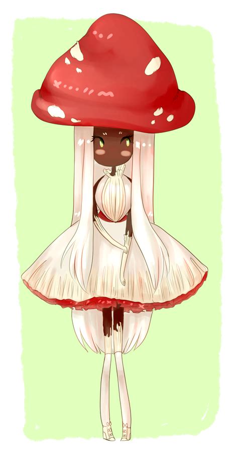 Mushroom Girl By Antidale On Deviantart Mushroom Drawing Cartoon Art