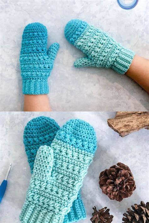 30 Soft And Warm Crochet Mitten Patterns Crochet Life