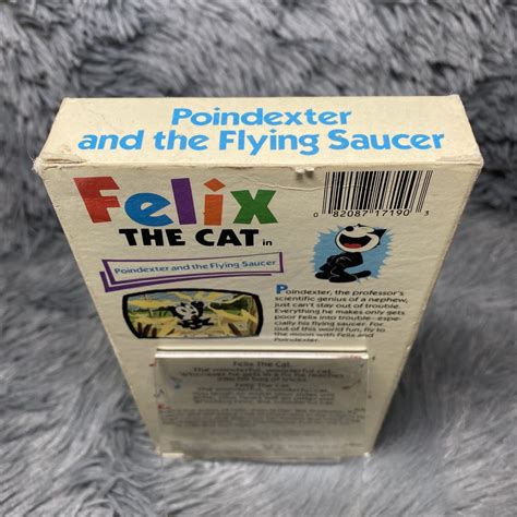Felix The Cat Poindexter And The Flying Saucer Vhs 1989 Classic
