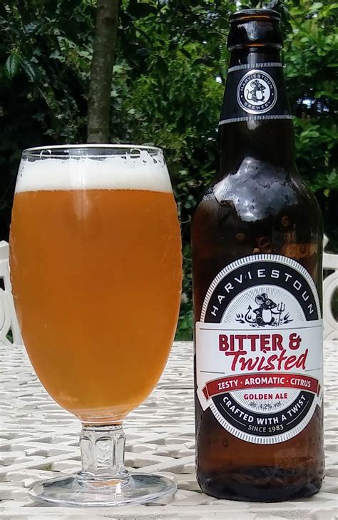 Bitter And Twisted From Harviestoun Brewery A Tongue Tingling Bitter