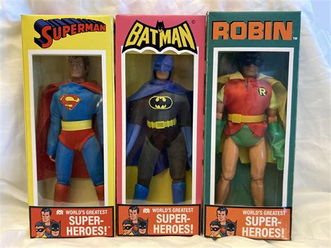 50th Anniversary Window Boxed Mego Worlds Greatest Superheroes