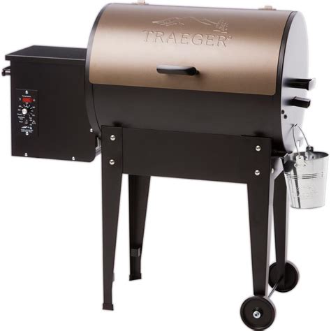 Traeger Junior Elite 20 Wood Fired Pellet Grill In Bronze Tfb29lza